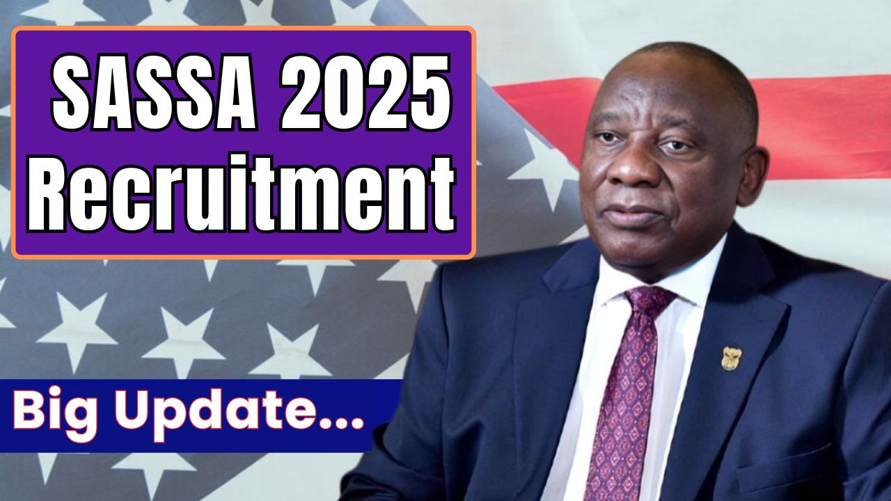 SASSA 2025 Recruitment